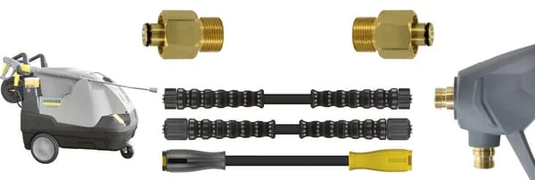 Kramp - HD565681 - Adapter K-Lock TR22 Weibliches Gewinde x M22x1,5 Maennliches Gewinde, Messing