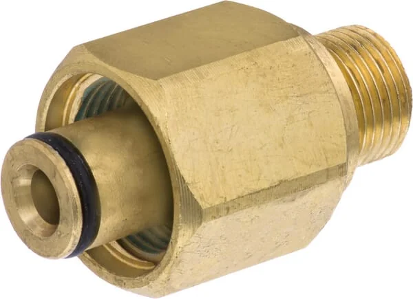 Kramp - HD565683 - Adapter K-Lock TR22 Weibliches Gewinde X 3/8" Maennliches Gewinde, Messing