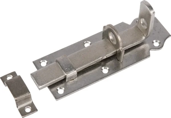 Kramp - HS010912RVS - Riegel Fuer Flachschloss 120x45 Edelstahl