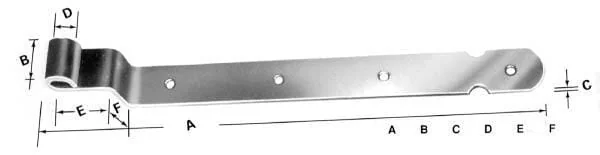 Kramp - HS581132 - Haengeoese Mit Bogen 16x550 Mm