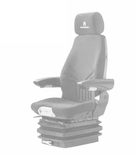 Kramp - I20445KR - Massgeschneiderte Sitzbezuege, Stoff, Schwarz, Entworfen Fuer Grammer