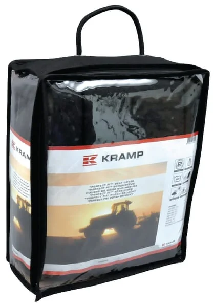 Kramp - I60146KR - Massgeschneiderte Sitzbezuege, PVC, Schwarz, Fuer Grammer Und COBO