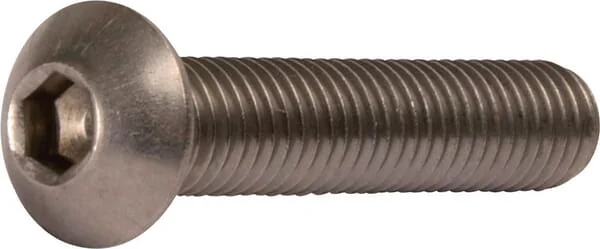 Kramp - ISO73801220RVS - Inbusschraube mit Kugelkopf M12x20 Edelstahl-A2