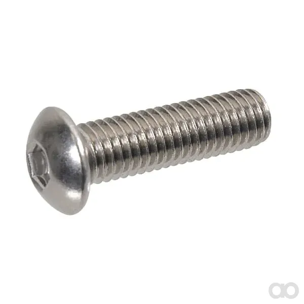 Kramp - ISO7380840RVS - Flachkopf-Sechskantschraube M8x40 Edelstahl-A2