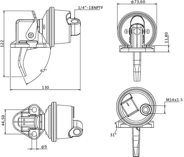 Kramp - J928143KR - Kraftstoffpumpe CI