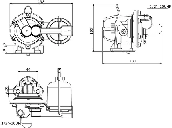 Kramp - K311938KR - Foerderpumpe DB
