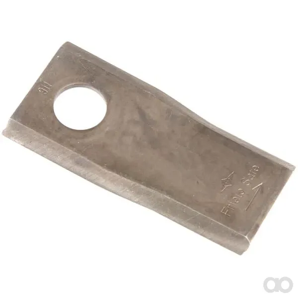 Kramp - K6801410KR - Maehwerk-Messer Links 105x48x4,3 mm Loch Diameter 20 mm Geeignet für Kuhn 25 Packungen