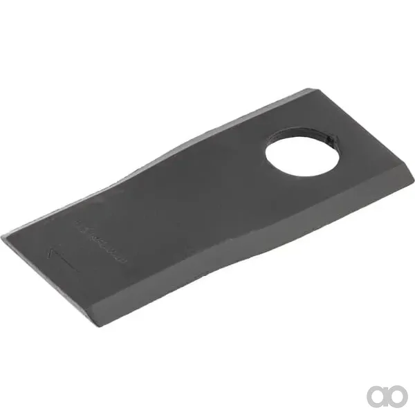 Kramp - K6801420KR - Maehwerk-Messer Rechts 105x48x4,3 mm, Loch Diameter 20 mm; Geeignet für Kuhn, 25 Stück