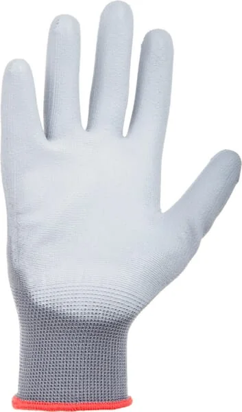 Kramp - KG0100207 - Arbeitshandschuhe 1.001 7/S, 3 Paar, Grau, Protect By Kramp