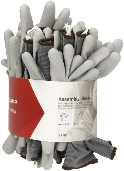 Kramp - KG0100209P012 - Handschuhe Grau Nylon/Polyester Groesse 9/L Protect
