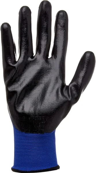Kramp - KG0400307 - Blaue Arbeitshandschuhe Aus Nylon 23 cm Lang Größe 7/S