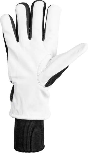 Kramp - KG0600410 - Arbeitshandschuhe aus schwarz-weißem Leder/Spandex Größe 10/XL Protect by Kramp