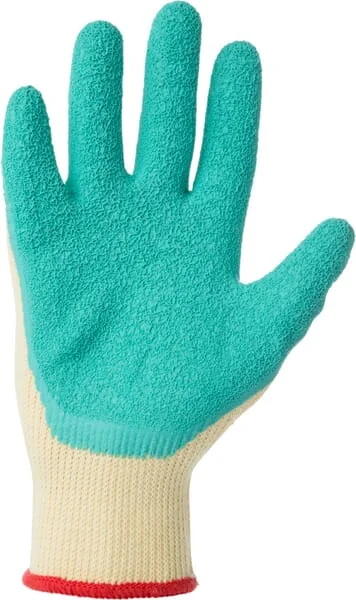 Kramp - KG0700208 - Arbeitshandschuhe Gelb Mit Latexbeschichtung, 24 cm Lang, Größe 8/M