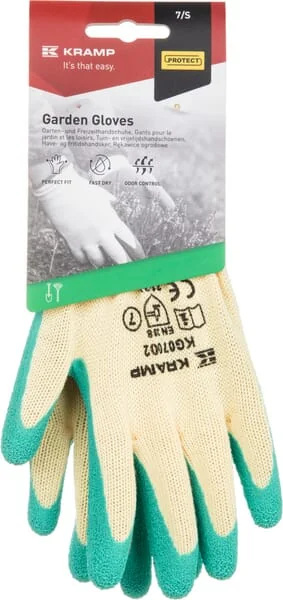 Kramp - KG0700210 - Arbeitshandschuhe Gelb, Mit Latexbeschichtung, 26 cm Lang, Größe 10/XL