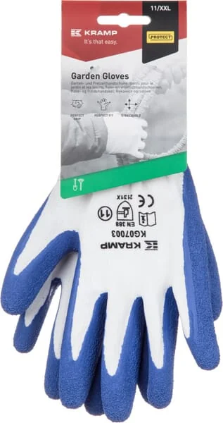 Kramp - KG0700307 - Arbeitshandschuhe Aus Weißem Polyester Größe 7/S