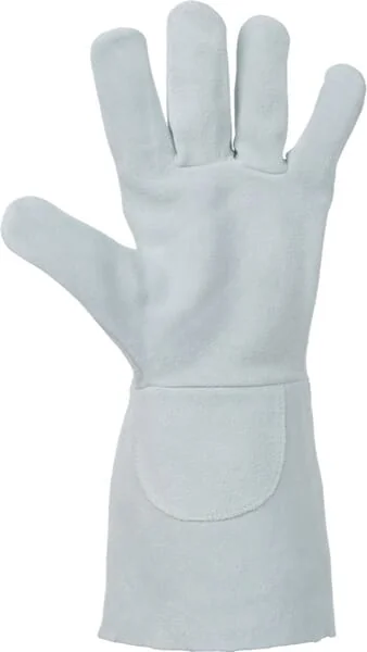 Kramp - KG0800212 - Arbeitshandschuhe Aus Grauem Leder Groesse 12/3XL Schutz Kramp