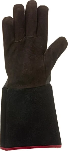 Kramp - KG0800411 - Schweisserhandschuhe Aus Schwarzem Leder Groesse 11/2XL Schutz Kramp