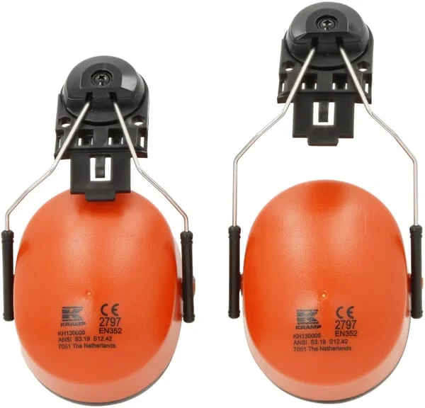 Kramp - KH130006 - Gehoerschuetzer, Helmmoniert, Orange SNR: 25,9 dB