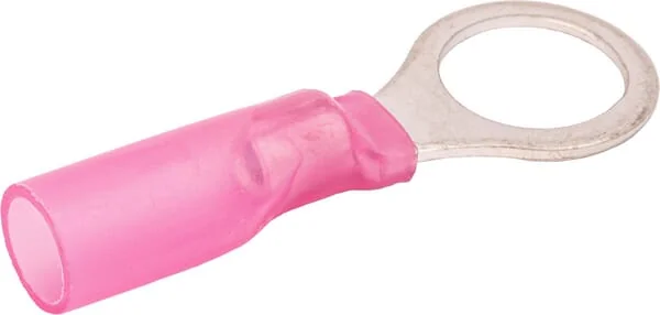 Kramp - KK2005158 - Ringkabelschuh, Rot, 0,5-1,5mm² 38mm Diameter 8mm (25x), Kramp