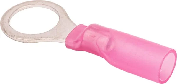 Kramp - KK2005158 - Ringkabelschuh, Rot, 0,5-1,5mm² 38mm Diameter 8mm (25x), Kramp