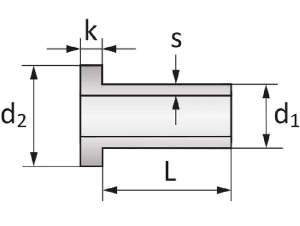 Kramp - KN820 - Kupferniet 8x20