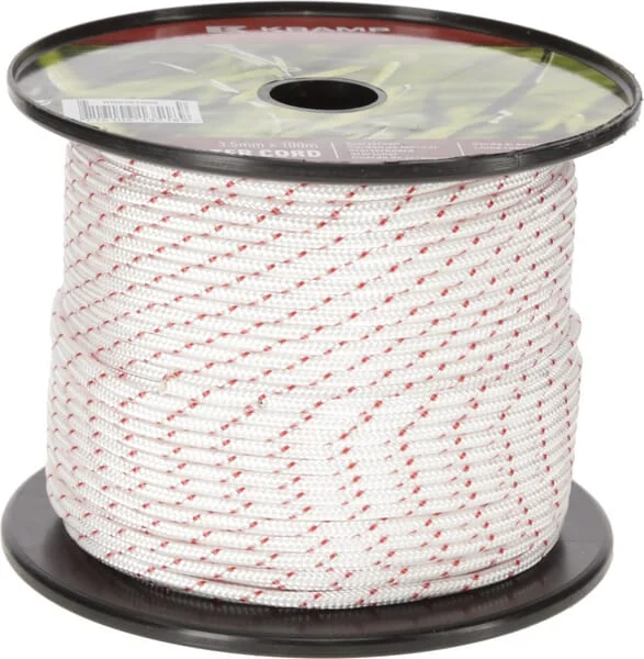 Kramp - KR0351000 - Starterkordel 3,5 mm x 100 m Weiss