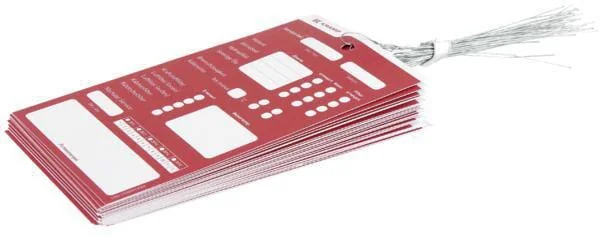 Kramp - KRA10000611001 - Inspektionsservice-Karte 25 Stk.