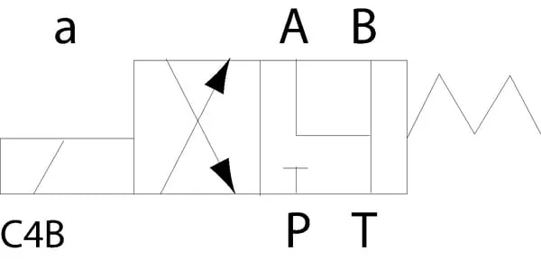Kramp - KREV03C4B012C - Elektrisches Steuerventil NG6