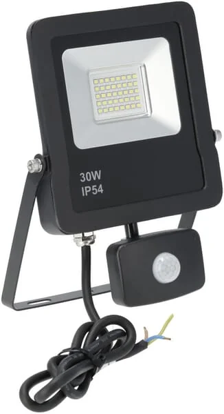 Kramp - KRFL30840SBK - LED-Flutlicht 30W 4000K Sensor