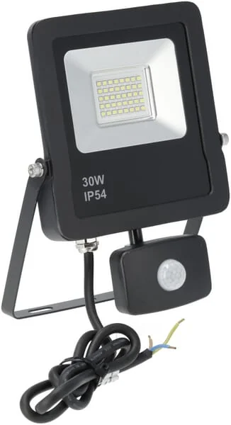 Kramp - KRFL30865SBK - LED-Flutlicht 30W 6500K Sensor
