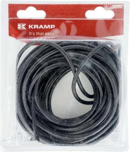 Kramp - KRKA1405P10B - Elektrokabel schwarz 1 x 4.0mm², 10m (1)