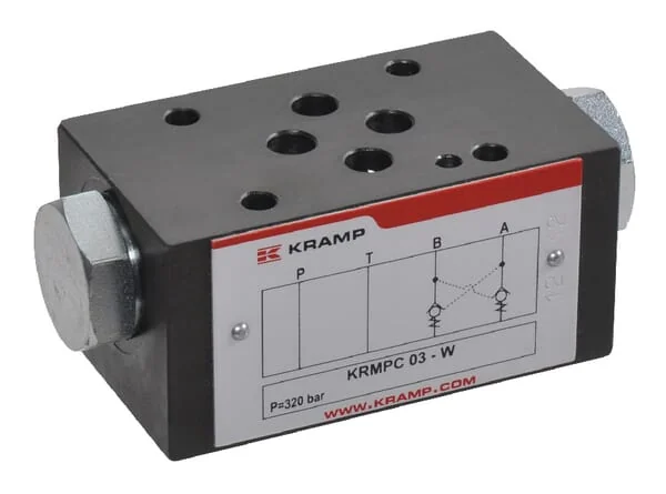 Kramp - KRMPC03W - Gesteuertes Rueckschlagventil NG6