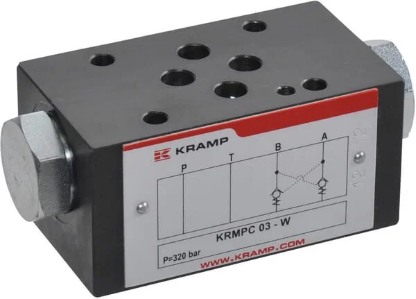 Kramp - KRMPC03W - Gesteuertes Rueckschlagventil NG6