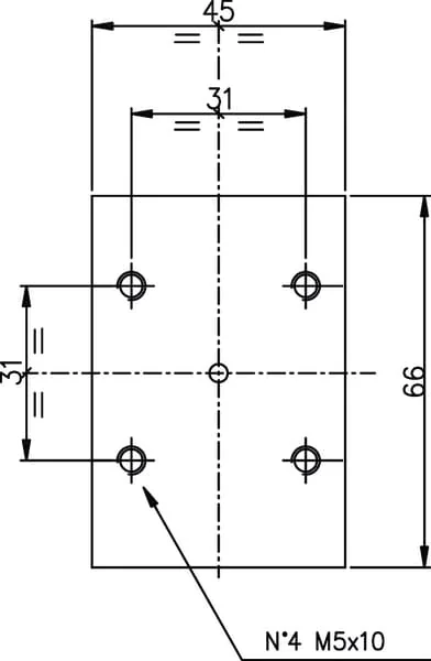 Kramp - KRMPS05P - Innenplatte NG-10 X in P