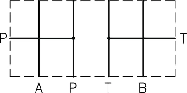 Kramp - KRMPS903PT - Zwischenplatte NG-6 x in P-T