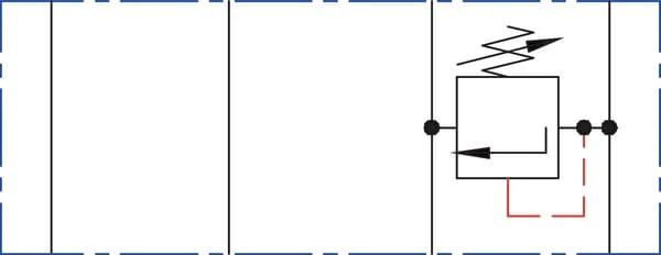 Kramp - KRMRF03B3 - Druckentlastungsventil NG6 B von T
