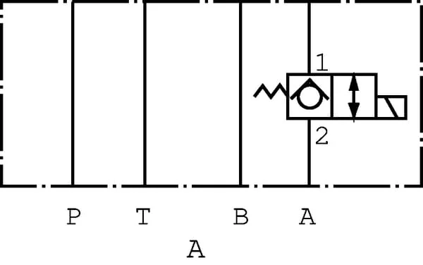 Kramp - KRMSC03A024C - Elektrisches Rueckschlagventil KRMSC-03A-2