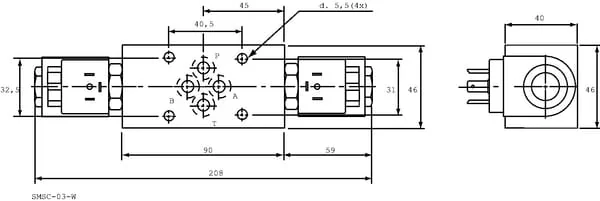 Kramp - KRMSC03W012C - Elektrisches Rueckschlagventil KRMSC-03W-1