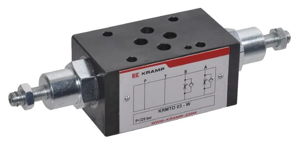 Kramp - KRMTO03W - Durchflussregelventil NG6