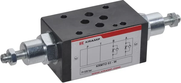 Kramp - KRMTO03W - Durchflussregelventil NG6