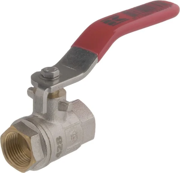 Kramp - KS38FKR - Kugelhahn BSP 2x Innengewinde 3/8" Edelstahlgriff
