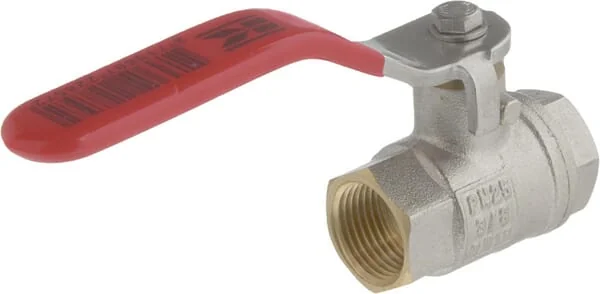 Kramp - KS38FKR - Kugelhahn BSP 2x Innengewinde 3/8" Edelstahlgriff