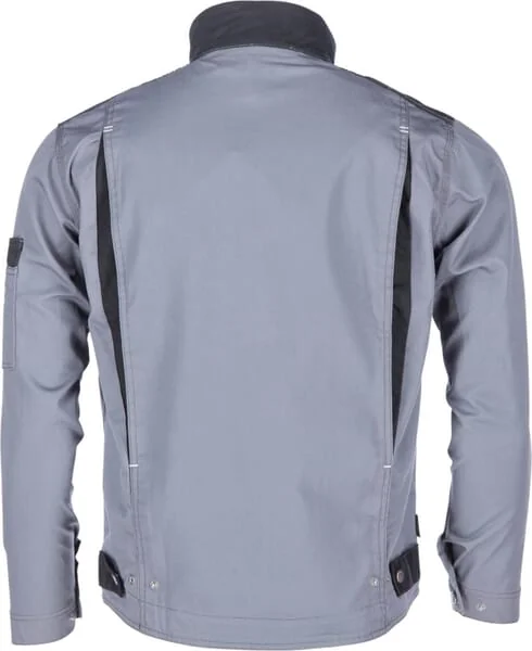 Kramp - KW101024090050 - Leichte Arbeitsjacke, Grau-Schwarz, Größe M, EU:50