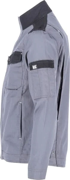 Kramp - KW101024090060 - Leichte Arbeitsjacke, Grau-Schwarz, Größe 2XL, EU:58-60