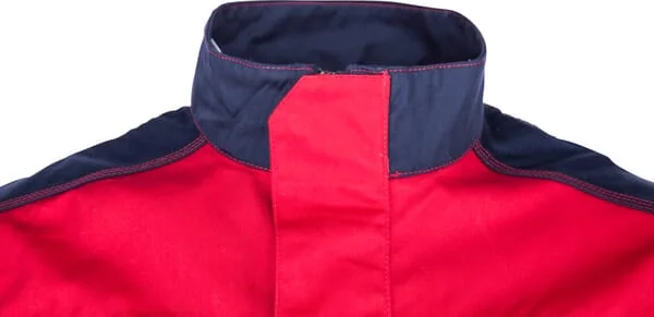 Kramp - KW101030080066 - Arbeitsjacke Rot-Blau, Groesse 4XL, EU 64-66, Kramp Original