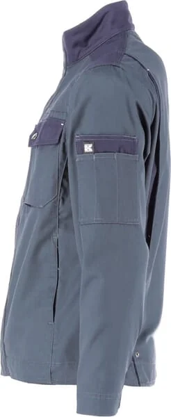 Kramp - KW101030082054 - Arbeitsjacke Gruen-Blau, Groesse L, EU 52-54, Kramp Original