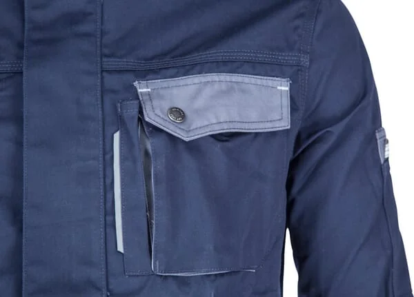 Kramp - KW101030091054 - Arbeitsjacke Blau-Grau, Groesse L, EU 52-54, Kramp Original