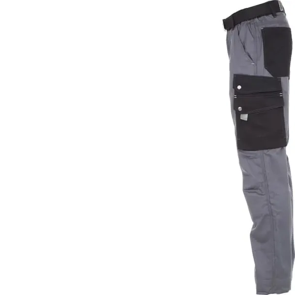Kramp - KW102024090098 - Arbeitshosen, Unisex, L, W35-39", Grau-Schwarz, Kramp Original