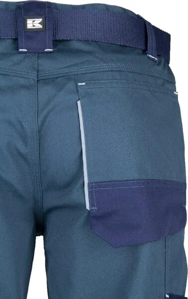 Kramp - KW102030082128 - Arbeitshosen, Unisex, 4XL, W47-51", Grünblau, Kramp Original