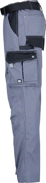 Kramp - KW102030090128 - Arbeitshosen, Unisex, 4XL, W47-51", Grau-Schwarz, Kramp Original